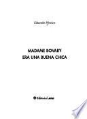 Madame Bovary era una buena chica