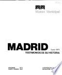 Madrid hasta 1875