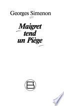 Maigret tend un piège