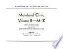 Mainland China