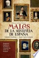 Malos de la historia de España