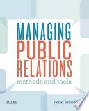 Managing Public Relations