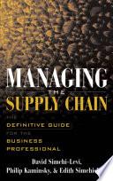 Managing the Supply Chain