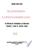 Manifiesto latinoamericano