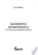 Manifiesto municipalista