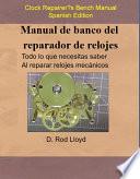 Manual de banco del reparador de relojes