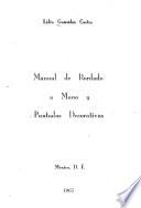 Manual de bordado a mano y puntadas decorativas
