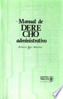 Manual de derecho administrativo