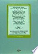 Manual de derecho constitucional