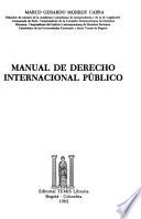 Manual de derecho internacional público