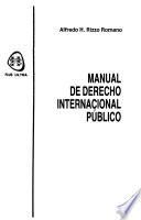 Manual de derecho internacional público