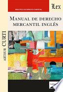 Manual de derecho mercantil inglés