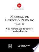 Manual de derecho privado. Tomo IV