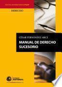 Manual de derecho sucesorio