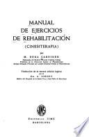 Manual de ejecicios de rehabilitación (cinesiterapia)