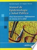 Manual de epidemiología y salud pública