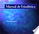 Manual de estadística