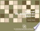 Manual de estadísticas básicas. Sector pesca