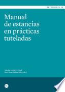 Manual de estancias en prácticas tuteladas