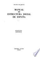 Manual de estructura social de España