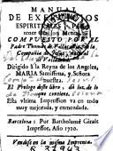 Manual de exercicios espirituales para tener oracion mental