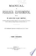 Manual de fisiología experimental
