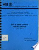 Manual de Funciones de Comites de Cooperativas de Produccion