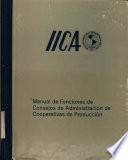 Manual de Funciones de Consejos de Administracion de Cooperativas de Produccion