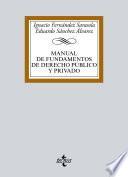Manual de Fundamentos de Derecho público y privado