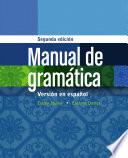 Manual de gramática: En espanol