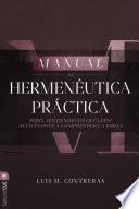 Manual de Hermenéutica Práctica