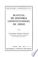 Manual de historia constitucional de Chile