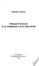 Manual de historia de la antigüedad y de la edad media