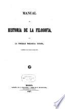 Manual de historia de la filosofía