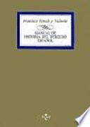 Manual de historia del derecho español