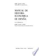 Manual de historia económica de España