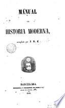 Manual de historia moderna