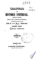 Manual de Historia universal