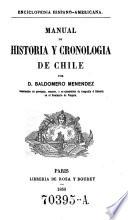 Manual de historia y cronologia de Chile