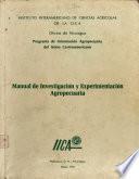 Manual de Investigacion y Experimentacion Agropecuaria