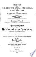 Manual de la correspondencia comercial en dos lenguas