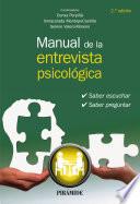 Manual de la entrevista psicológica