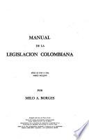 Manual de la legislación colombiana: Años de 1939 a 1944
