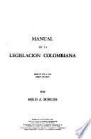 Manual de la legislación colombiana: Indice alfabético, años 1931 a 1944