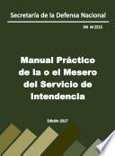 Manual de la o el mesero