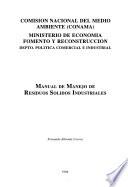 Manual de manejo de residuos sólidos industriales