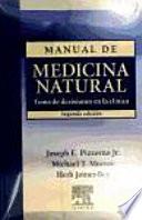 Manual de medicina natural, 2a ed. ©2009
