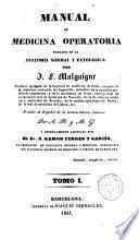 Manual de medicina operatoria, 1