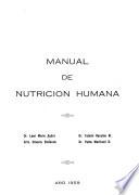 Manual de nutrición humana
