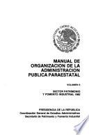 Manual de organización de la administración pública paraestatal, 1977